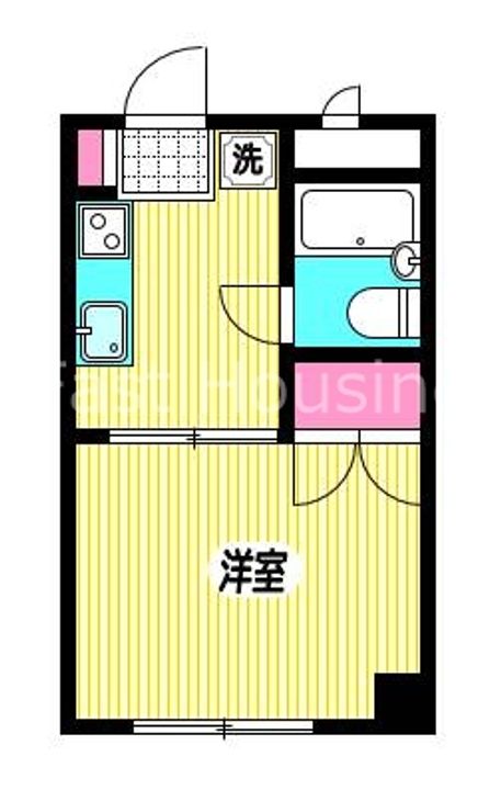 東京都杉並区高円寺南4(マンション)の賃貸物件の間取り