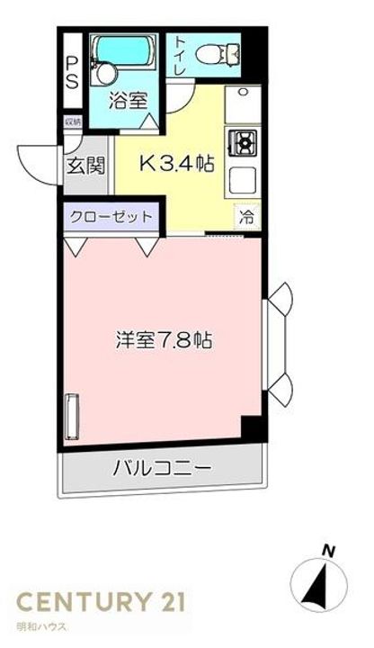 モデラートの間取り