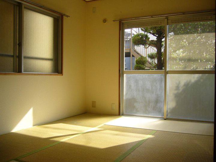 調パークハイツの居間