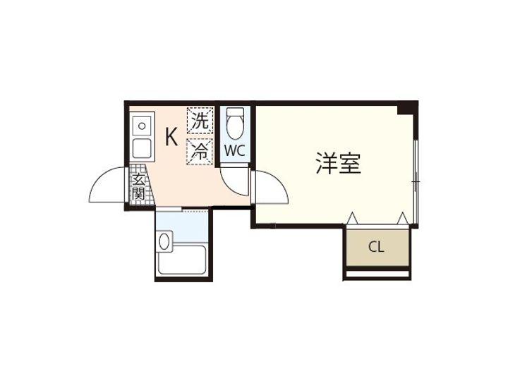 COMFORT AKEBONOの間取り
