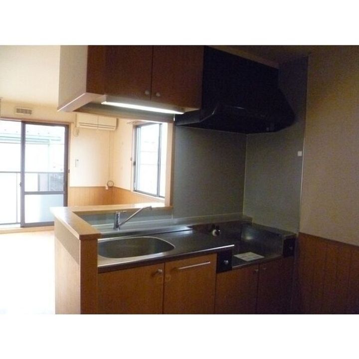 グリーンガーデン箱森 C棟のキッチン