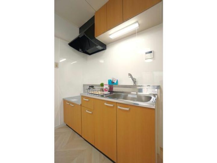 静岡県浜松市中央区上西町(マンション)の賃貸物件のキッチン