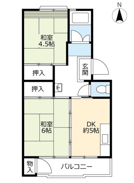 UR高森台の間取り