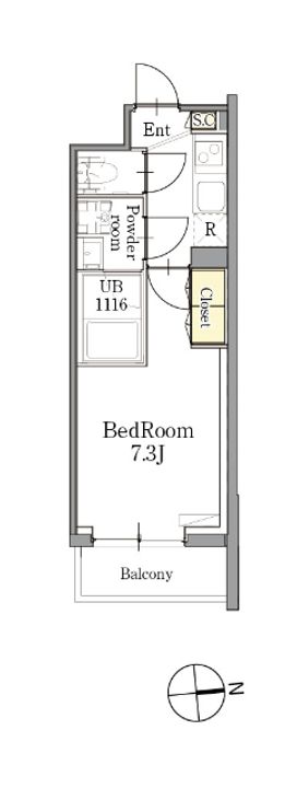 CLASSEUM仙台新寺通の間取り