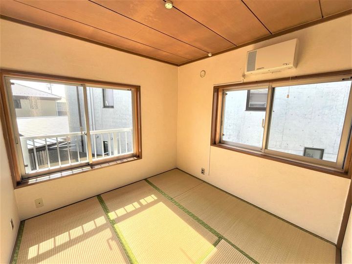 浜竹ハイツの居間