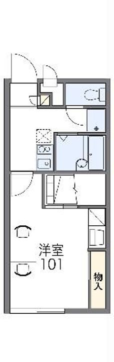 レオパレスSHIBATAの間取り