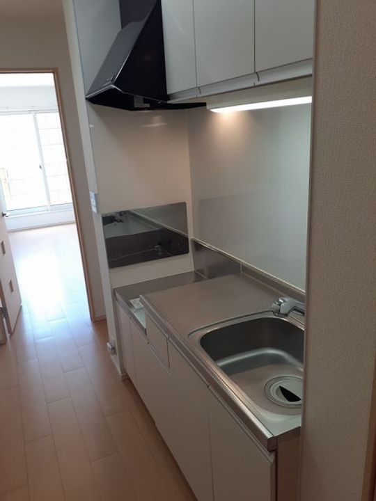 栃木県栃木市柳橋町(アパート)の賃貸物件のキッチン