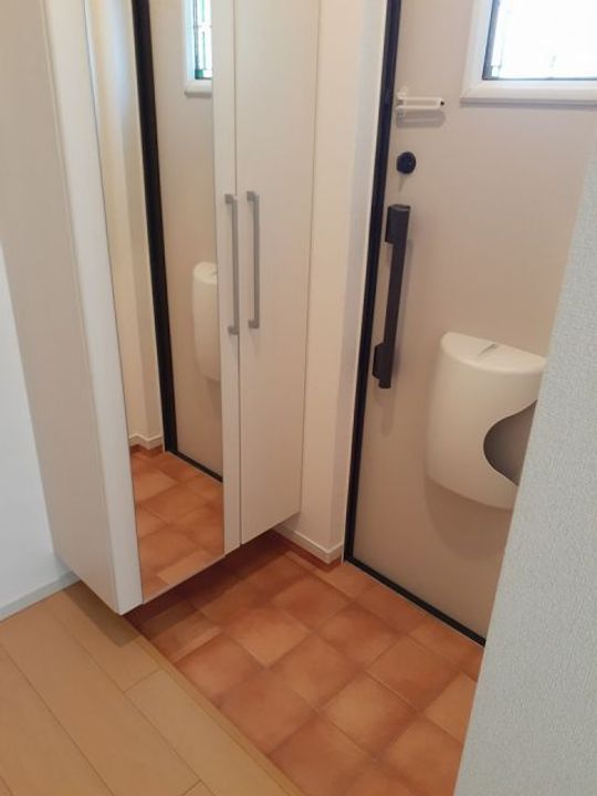 栃木県栃木市柳橋町(アパート)の賃貸物件の玄関