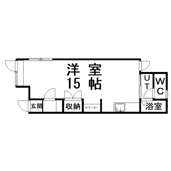 コーポ小川の間取り