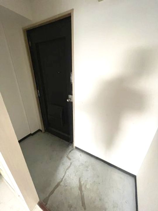 山口ハイツの玄関