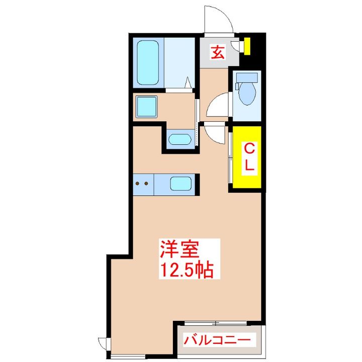カレラの間取り
