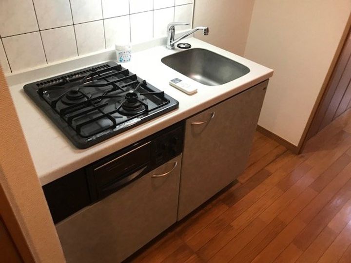 東京都台東区池之端3(マンション)の賃貸物件のキッチン