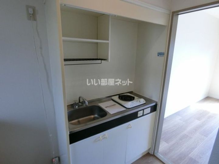 茨城県結城市みどり町2(アパート)の賃貸物件のキッチン