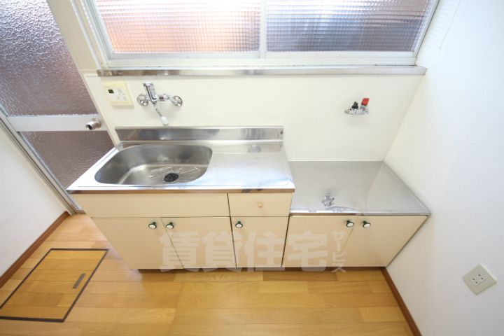 奈良県桜井市大字赤尾(一戸建)の賃貸物件のキッチン