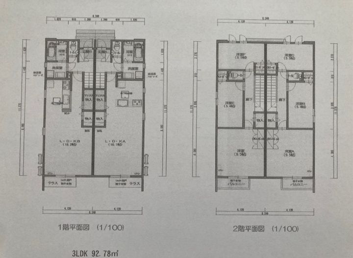 熊本県熊本市東区花立2(一戸建)の賃貸物件の間取り