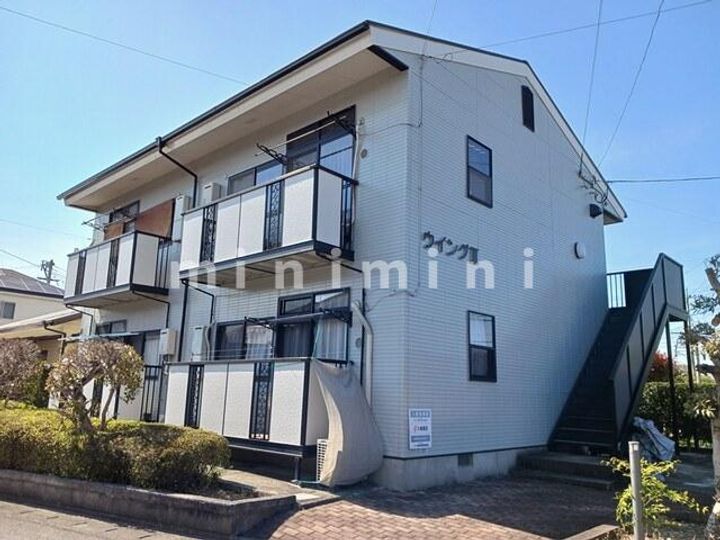 熊本県熊本市東区湖東3(アパート)の賃貸物件の外観