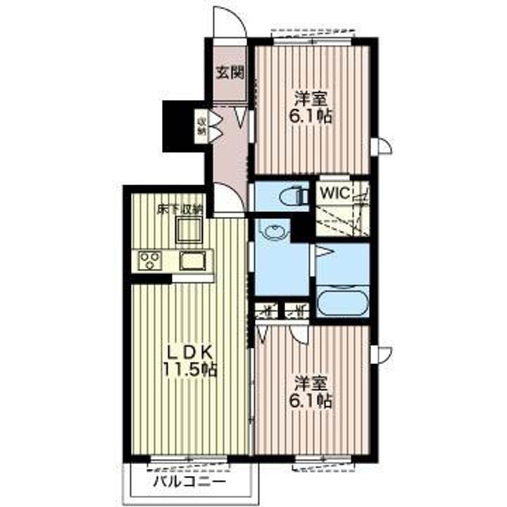 カナーレの間取り