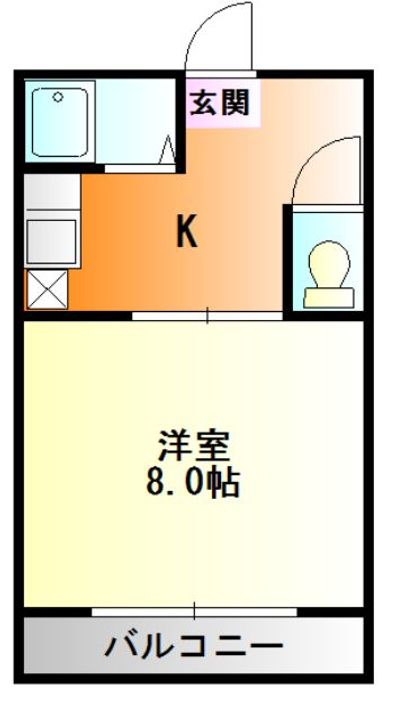 ニューバレイBの間取り