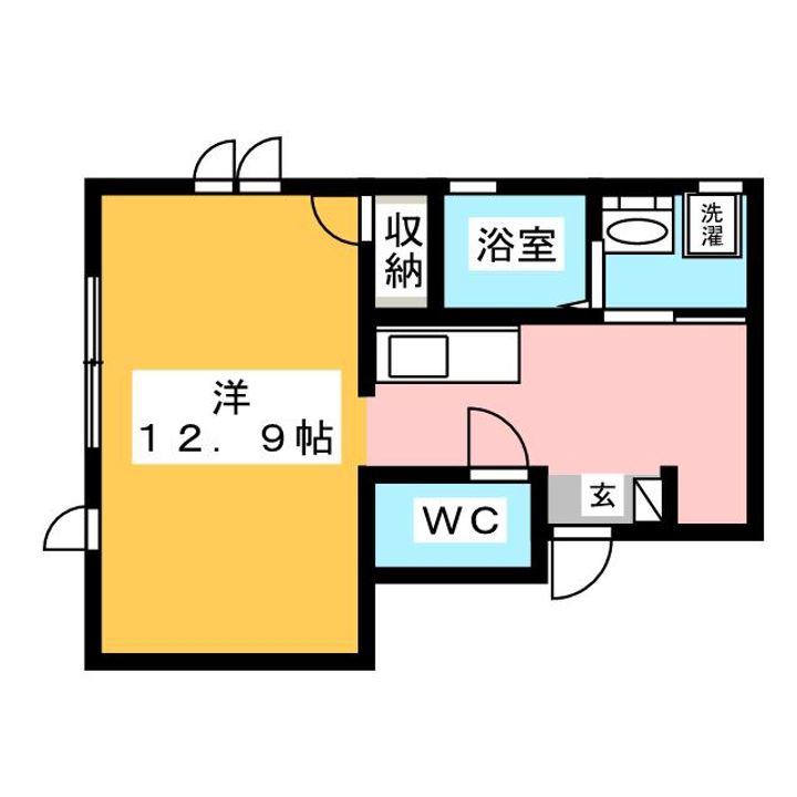 Amethyst simoの間取り