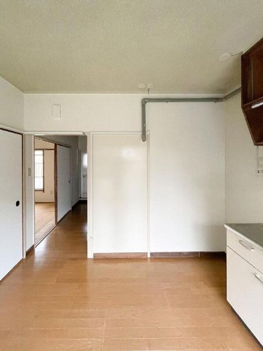 名島500棟の居間