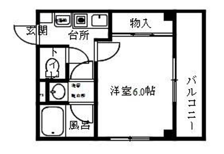 東京都足立区千住東2(マンション)の賃貸物件の間取り