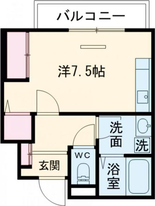 Adatto Le Casa Bの間取り