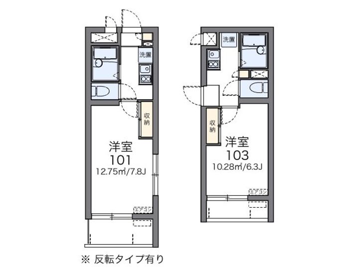 ヒルサイド松尾IIの間取り