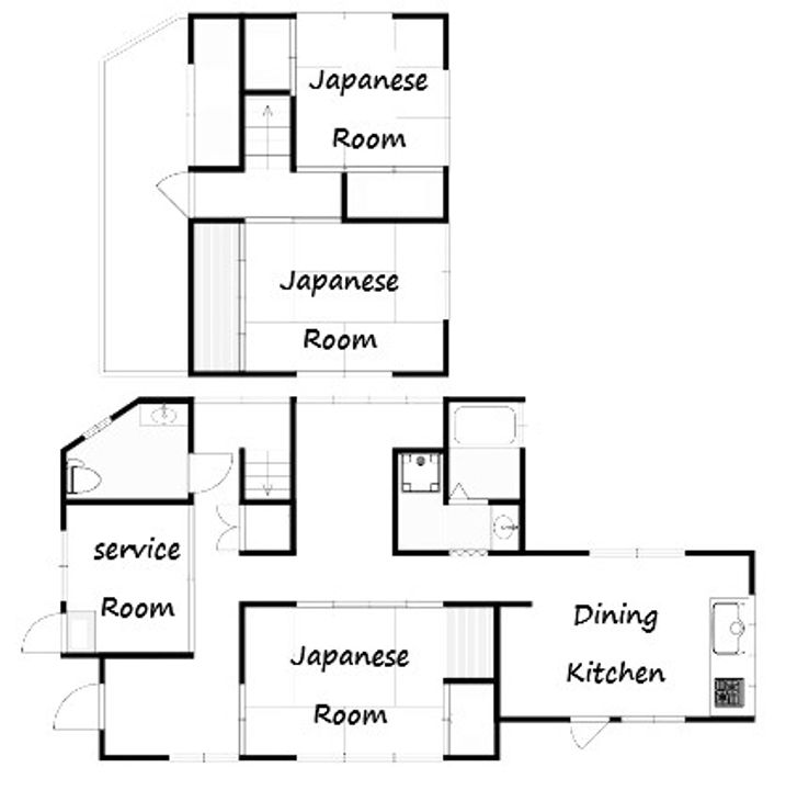 兵庫県尼崎市南塚口町8(一戸建)の賃貸物件の間取り