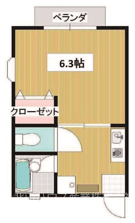 ハイツピアの間取り