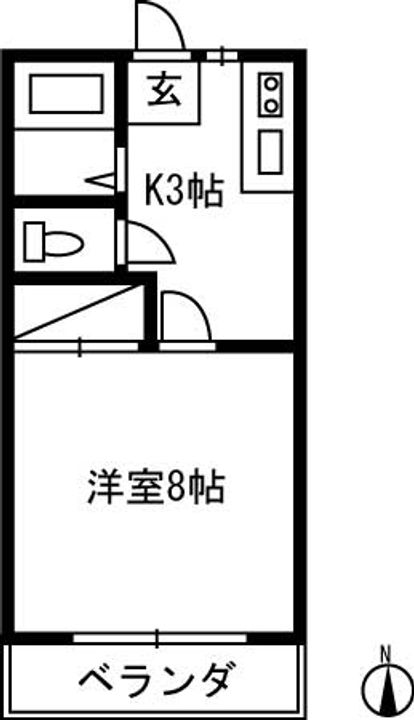 パレブランシュの間取り