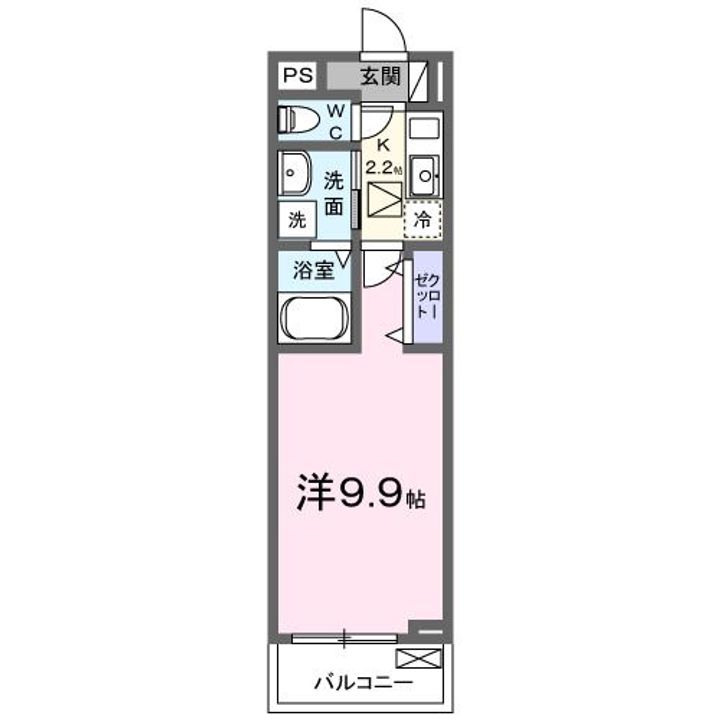 ラピスAの間取り