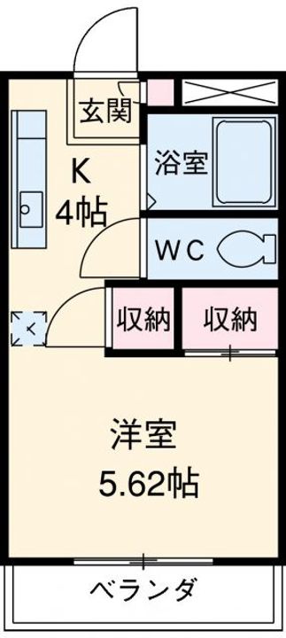 高崎マンションの間取り