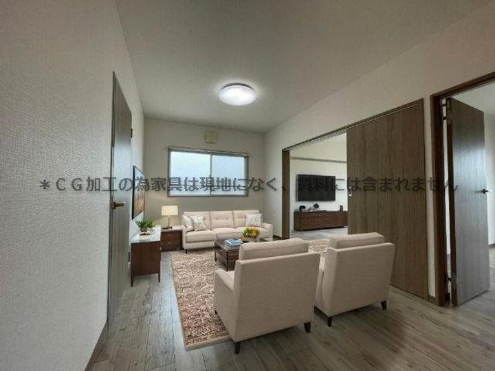 マンションドリームの居間