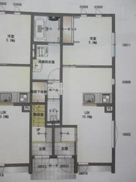 フィオーレ塙の間取り