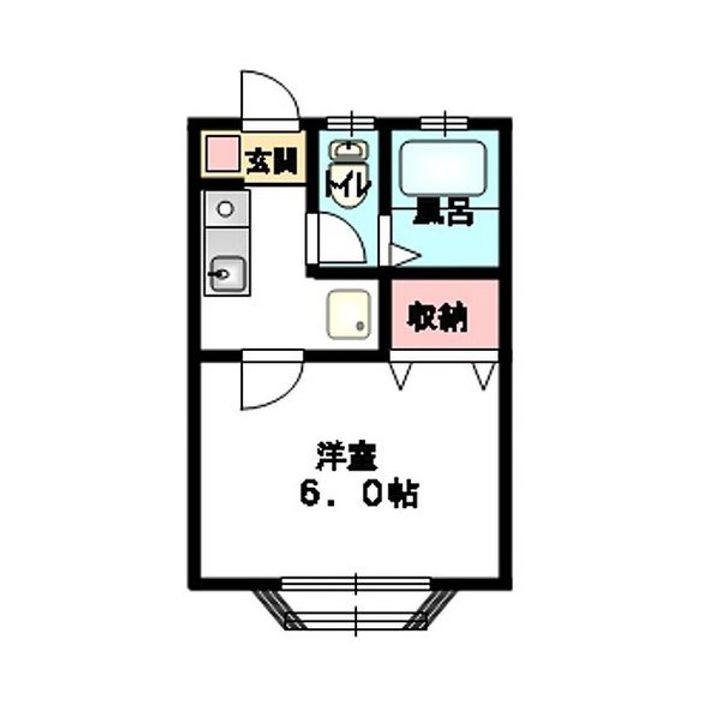 ソルレヴァンテBの間取り
