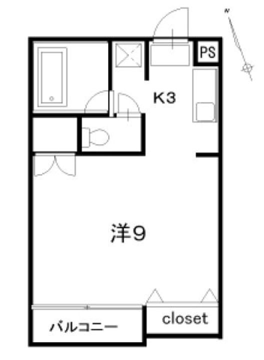 にっしょくビルの間取り