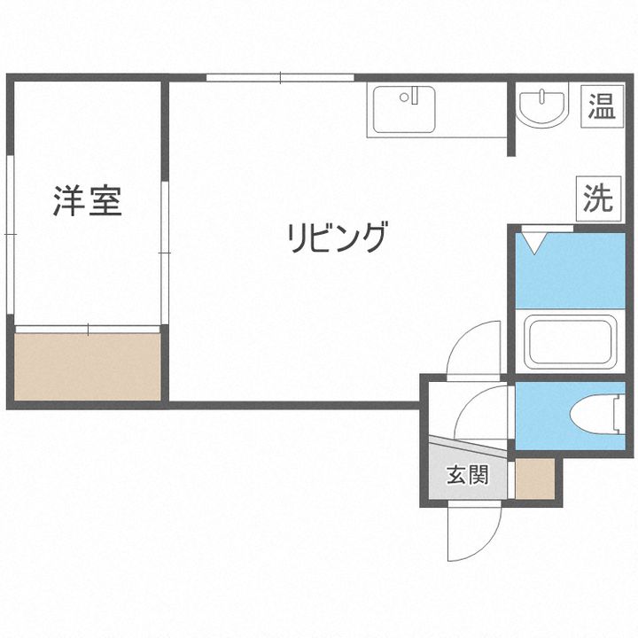 アールズシティ元町の間取り