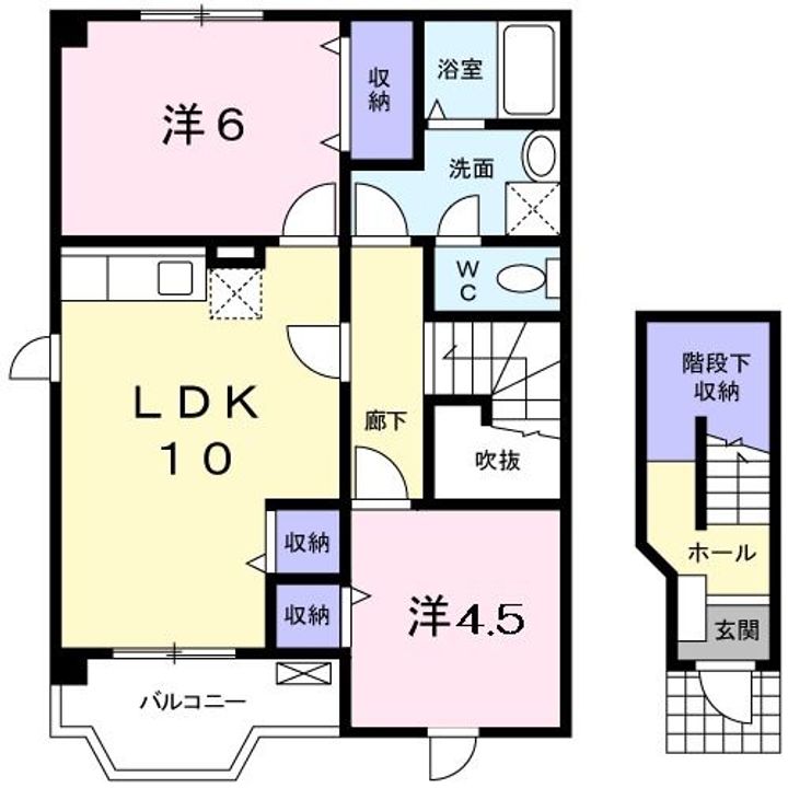 光シャトーの間取り