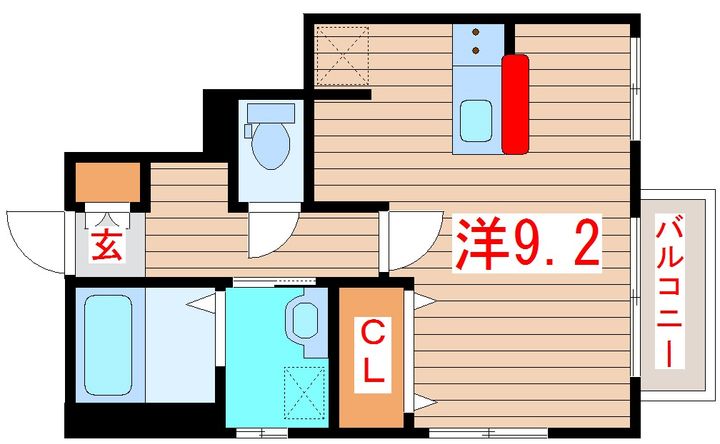 ラルーチェ・Nの間取り