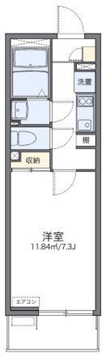 埼玉県さいたま市大宮区土手町1(アパート)の賃貸物件の間取り