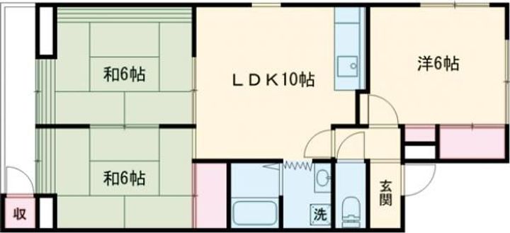 兵庫県加東市木梨(マンション)の賃貸物件の間取り