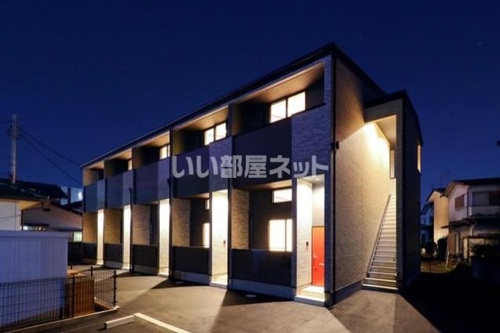 群馬県高崎市江木町(アパート)の賃貸物件の地図