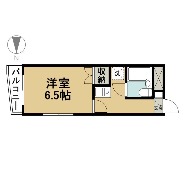ソルトメゾンの間取り