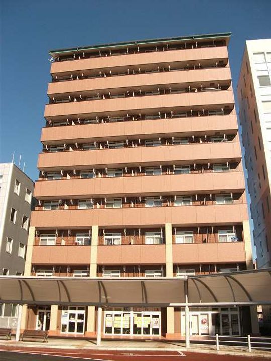 インレット研究学園駅前ビルの外観