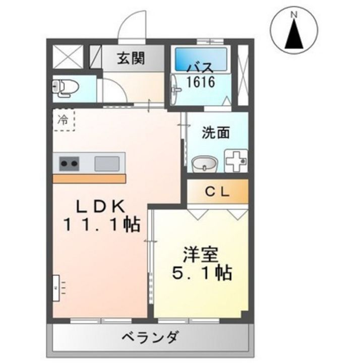 メゾン ラ・セーヌIIの間取り