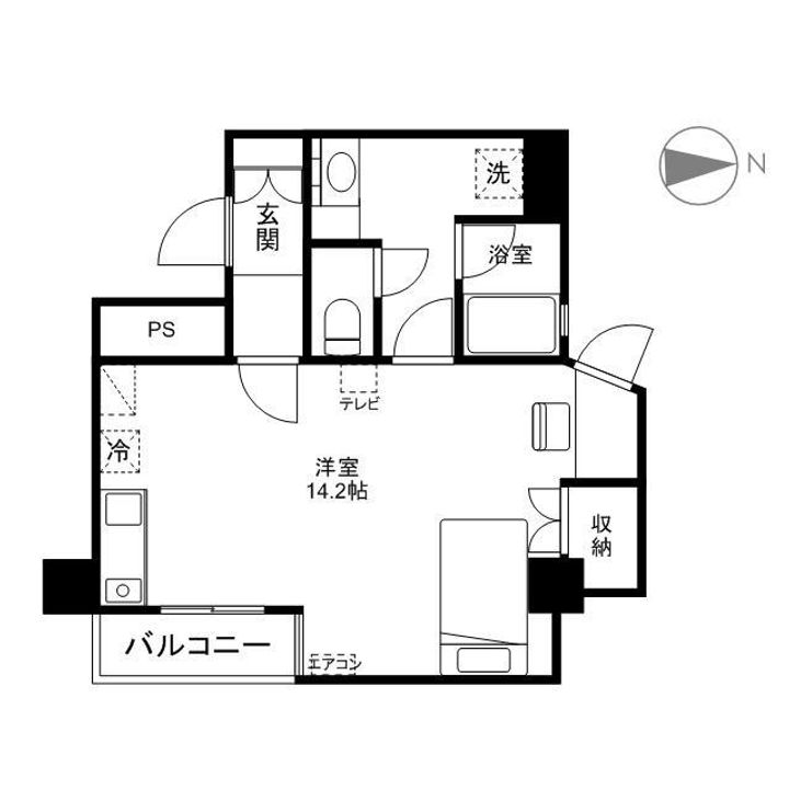 グランディオーゼナガノの間取り