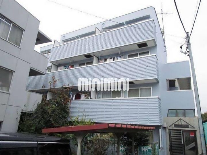 ハイツ・ぷりまべーらIIの外観