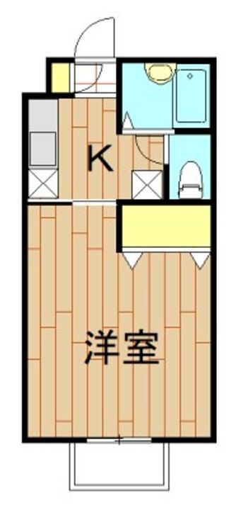 神奈川県川崎市高津区明津(アパート)の賃貸物件の間取り