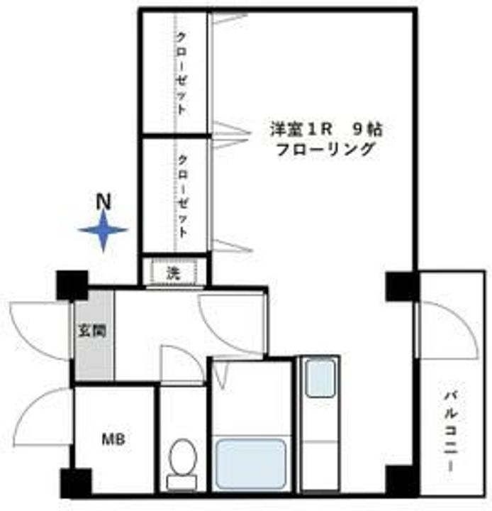 ウッディ高円寺の間取り