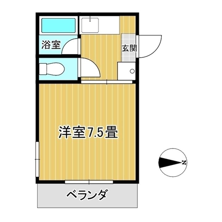エンゼルハイツの間取り